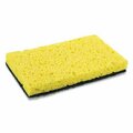 Amercareroyal Royal, Heavy-Duty Scrubbing Sponge, Yellow/green, 20PK S740C20